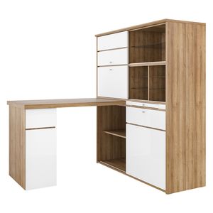 Maja Möbel Mini-Office Schreibtisch 185x126,8x149,5cm