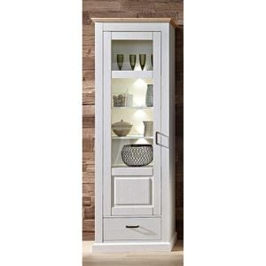 Wohnconcept Lima Vitrine mit Beleuchtung 69x42x204cm