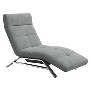 Chiara Polsterliege 80x198x110cm Easy Care Platin