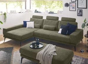 set one SO 3600 Ecksofa mit Hocker