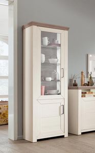 set one York Vitrine 74,5x42,2x206,6cm