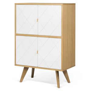 TEMAHOME Brigitte Highboard 80x45x125cm