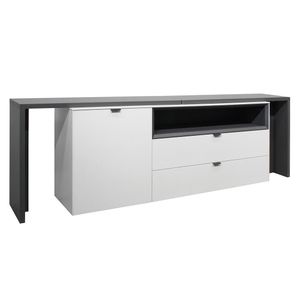 Mäusbacher Micelli Sideboard mit Schreibtisch 240x41x77cm