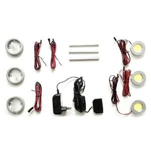 MCA Beleuchtung LED Power Spot 3er Set