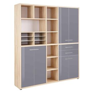 Maja Möbel Set+ Aktenregal 191,9x40x216,4cm