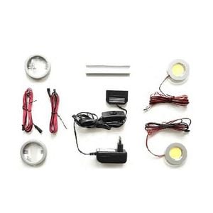 MCA Beleuchtung LED-Power Spot 2er-Set