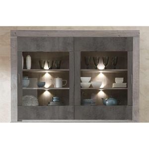 Wohnconcept Granada Buffet-Aufsatz mit Beleuchtung 156x37x110cm