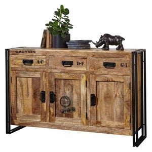 Wolf Möbel Iron Sideboard 140x43x90cm