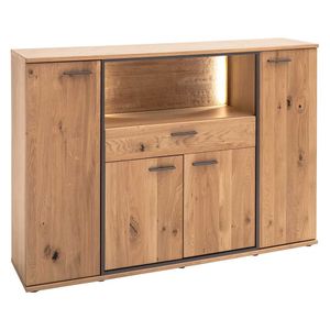 MCA Campinas Highboard mit Beleuchtung 165x37x115cm