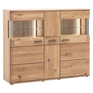 MCA Salvador Highboard mit Beleuchtung 150x37x121cm