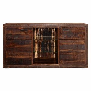 Wolf Möbel Bark Sideboard mit Beleuchtung 145x40x78cm