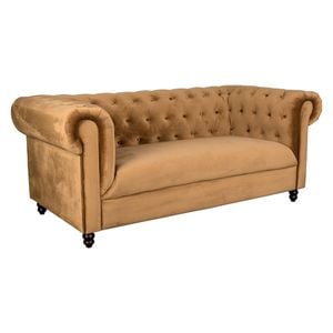 Dutchbone Chester Velvet 3-Sitzer-Sofa