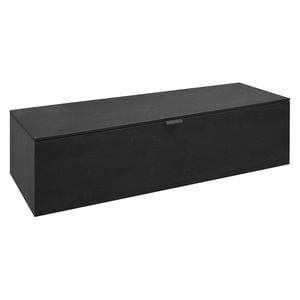 Mäusbacher Booster Lowboard 118x42x35cm Flamed Wood Black
