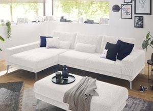 set one SO 3600 Ecksofa mit Hocker