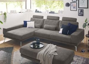 set one SO 3600 Ecksofa mit Hocker