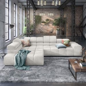 HOMELIV. Charlotta Ecksofa 319x215x82cm Feincord