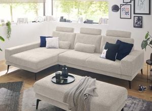set one SO 3600 Ecksofa mit Hocker