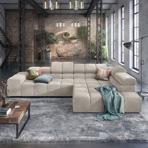 HOMELIV. Charlotta Ecksofa 319x215x82cm Feincord