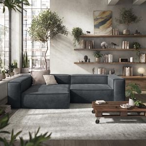HOMELIV. Glennon Ecksofa Matrix Webstoff