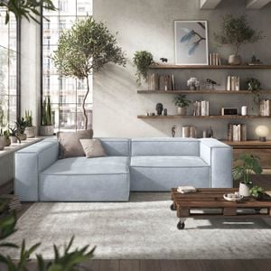 HOMELIV. Glennon Ecksofa Matrix Webstoff