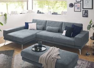 set one SO 3600 Ecksofa mit Hocker