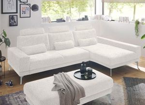 set one SO 3600 Ecksofa mit Hocker