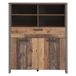 Forte Clif Highboard 107x42x128cm