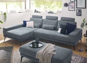 set one SO 3600 Ecksofa mit Hocker