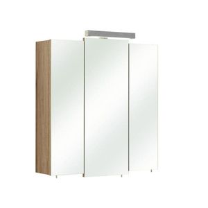 Pelipal Offenbach Spiegelschrank Livorno I mit LED-Beleuchtung 68x20x73cm