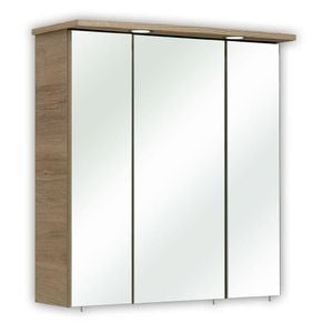 Pelipal Offenbach Spiegelschrank mit LED-Beleuchtung 65x20x72cm