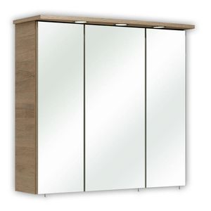 Pelipal Offenbach Spiegelschrank mit LED-Beleuchtung 75x20x72cm