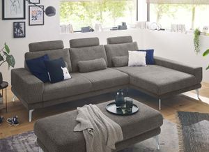 set one SO 3600 Ecksofa mit Hocker