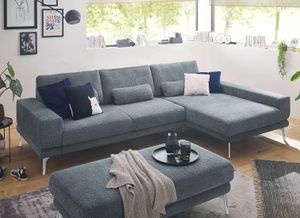 set one SO 3600 Ecksofa mit Hocker