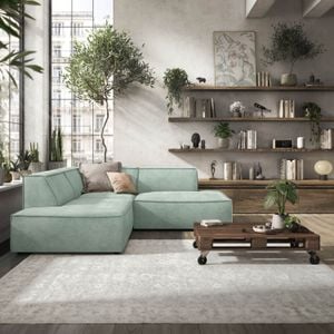 HOMELIV. Lennox Ecksofa Velours