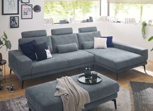 set one SO 3600 Ecksofa mit Hocker