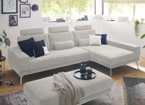 set one SO 3600 Ecksofa mit Hocker