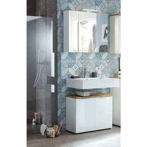 Germania Pescara Badmöbel-Set mit Beleuchtung 2-tlg.