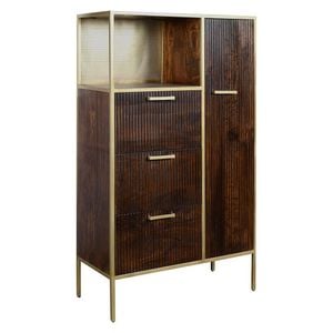 Carla & Marge Golden Grace Highboard 91,5x42x154cm