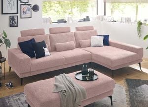 set one SO 3600 Ecksofa mit Hocker