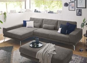 set one SO 3600 Ecksofa mit Hocker
