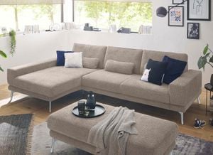 set one SO 3600 Ecksofa mit Hocker