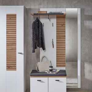 Wohnconcept Fresno Garderobenpaneel 117x34x193cm