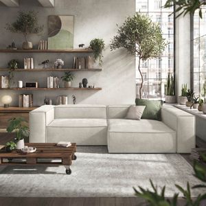 HOMELIV. Glennon Ecksofa Matrix Webstoff