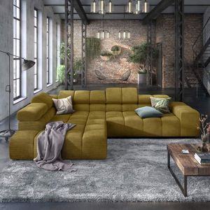 HOMELIV. Charlotta Ecksofa 319x215x82cm Feincord