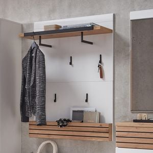 Wohnconcept Fresno Garderobenpaneel 80x33x114cm
