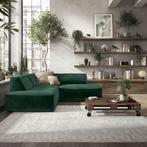 HOMELIV. Lennox Ecksofa Samt