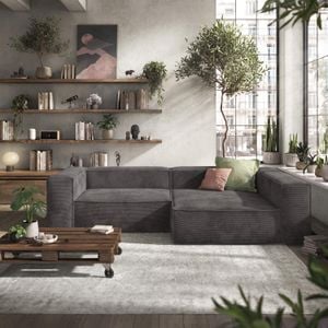 HOMELIV. Glennon Ecksofa Feincord
