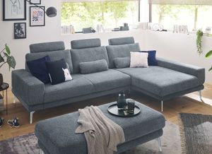 set one SO 3600 Ecksofa mit Hocker