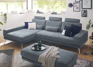 set one SO 3600 Ecksofa mit Hocker