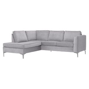 HOMELIV. Cedar Ecksofa Webstoff grob